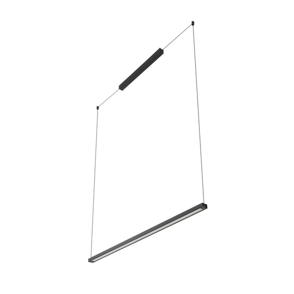 Lampa wisząca CL H LED PRO dł. 119cm 29W LED ciepła biel 3000K | czarny