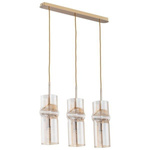 Lampa nad stół listwa KAPRIS GOLD III 52cm