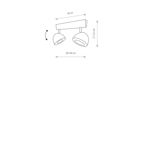 Listwa VESPA white II 30cm 9593