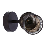 Kinkiet CANABERA 1xE14 kawowe złoto/bursztynowy 91-81377