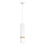 Lampa wisząca nowoczesna VIDAR I biały szer. 8cm