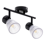 Lampa sufitowa BEST BLACK 2xE14