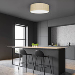 Lampa sufitowa MARSHALL WHITE / RATTAN 3xE27