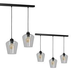 Nowoczesna lampa wisząca listwa SANTIAGO CLEAR MLP6608