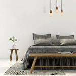 Lampa Wisząca JACK, MLP4357, dąb, 3x60W E27
