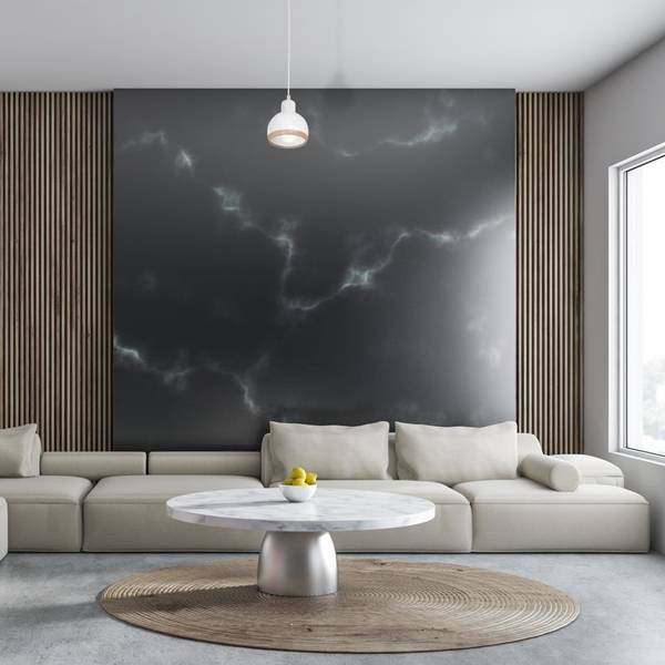 Lampa wisząca OVAL , MLP7043, biały/drewno, 1x60W E27