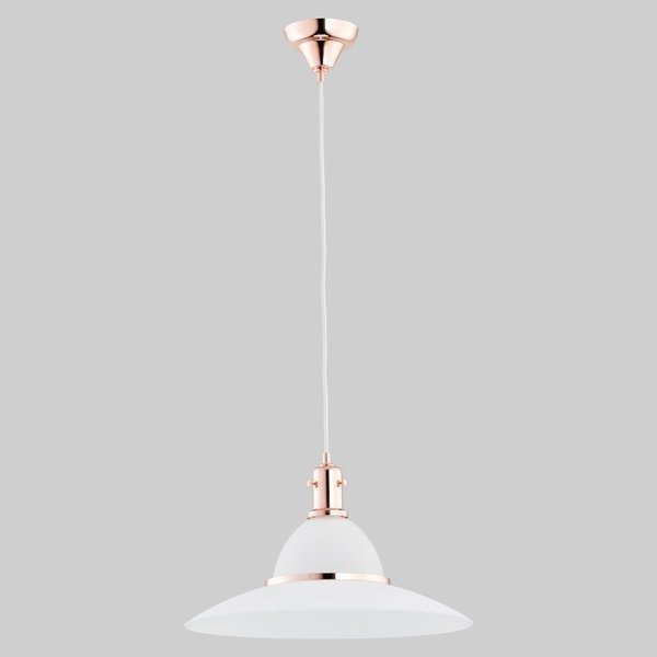 Nowoczesny lampa sufitowa MILEY I miedź śr. 42cm