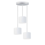 Lampa wisząca do pokoju dziewczynki różowa Cukierkowy Cylinderek