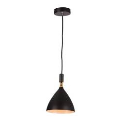 Nowoczesna lampa wisząca OTTO BLACK/GOLD 1xE27 ML6158