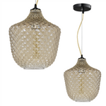 Lampa wisząca ORLANDO bursztynowy ML5550