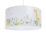 Lampa sufitowa do pokoju dziecka z motywem leśnym Wesołe Safari 40 cm