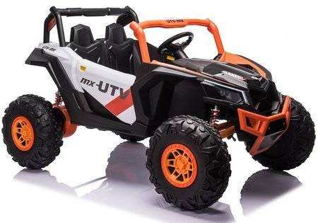 Auto na Akumulator Buggy UTV-MX Pomarańczowo-Biały