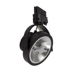 LUGAR BLACK track light 1xGU10 W Nowoczesnym stylu