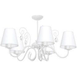 Lampa Sufitowa SARA WHITE 5xE14 MLP1049