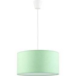 Lampa do pokoju dziecięcego miętowa Rondo Kids 3233 1xE27