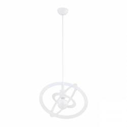 Lampa dziecięca wisząca GRADI ELIPSE WHITE E27 wys. 90cm | biały