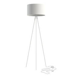 Lampa podłogowa stojąca CADILAC I 156cm 40W E27 | biały