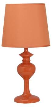 Lampa stołowa/nocna BERKANE 41-11718 pomarańczowa 1x40W E14