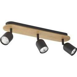 Lampa sufitowa TOP WOOD 3292 3xGU10 czarna