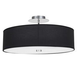 Lampa sufitowa VIVIANE BLACK plafon 50cm