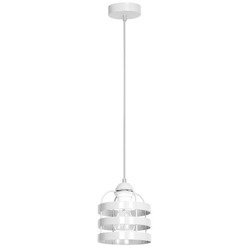 Lampa wisząca LARS WHITE 1xE27 MLP791