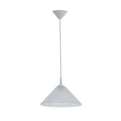 Lampa wisząca do salonu i jadalni CHIŃCZYK wys. 107cm | biały