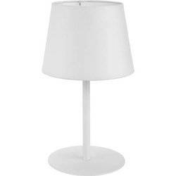 Nowoczesna lampa stołowa MAJA WHITE 2935 1xE27