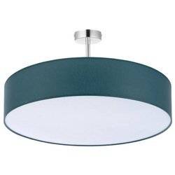 Nowoczesna lampa sufitowa 60cm zielona RONDO 2771