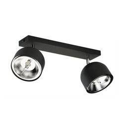 Nowoczesna lampa sufitowa ALTEA 3420 czarna 2xAR111/GU10