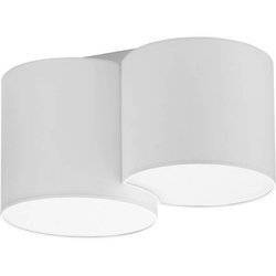 Nowoczesna lampa sufitowa MONA WHITE 3440 2xE27