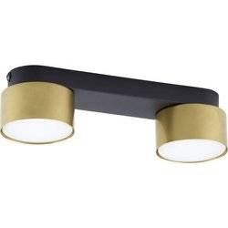 Nowoczesna lampa sufitowa SPACE GOLD 6141 2xGX53