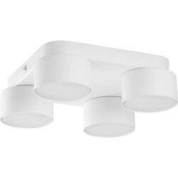 Nowoczesna lampa sufitowa SPACE WHITE 3393 4xGX53