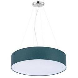 Nowoczesna lampa wisząca 60cm zielona RONDO 1037