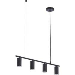 Nowoczesna lampa wisząca LOGAN BLACK 4427 4xGU10