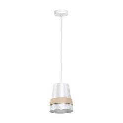 Nowoczesna lampa wisząca VENEZIA WHITE 1xE27 MLP5437