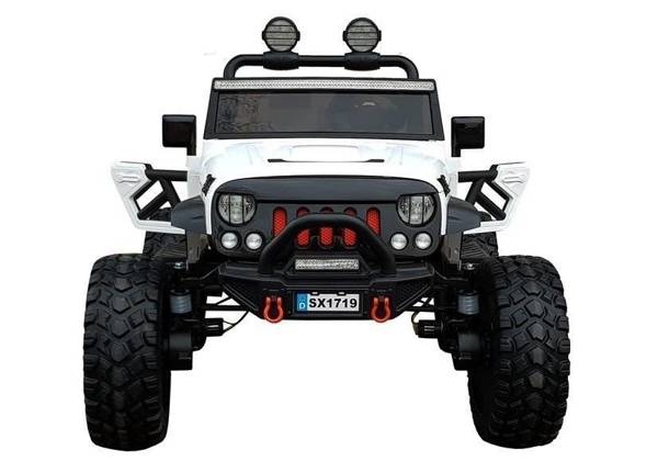 Auto na Akumulator Jeep  SX1719 Biały 4x4