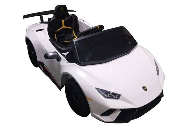 Auto na akumulator Lamborghini Huracan  Białe