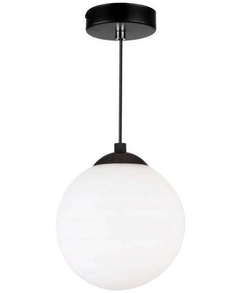 Elegancka Lampa Wisząca ze Szklanym Kloszem Kula