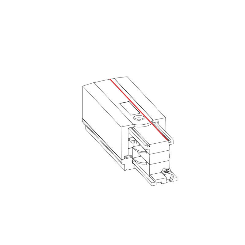 Końcówka zasilająca CTLS POWER END CAP LEFT WHITE (PE-L)