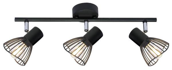 LAMPA ŚCIENNA  CANDELLUX FLY 93-61911 LISTWA  E14 CZARNY