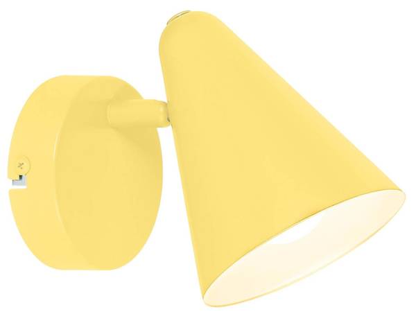 LAMPA ŚCIENNA KINKIET CANDELLUX AMOR 91-68774  E14 BANANOWY