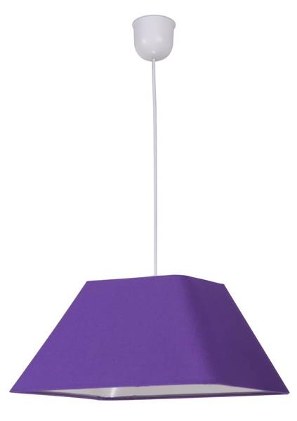 LAMPA SUFITOWA WISZĄCA CANDELLUX ROBIN 31-03294   E27 FIOLETOWY PROMOCJA