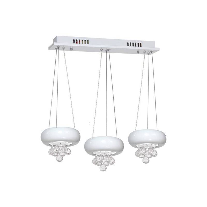 LAMPA WISZĄCA LUX BIANCO 3X6W LED