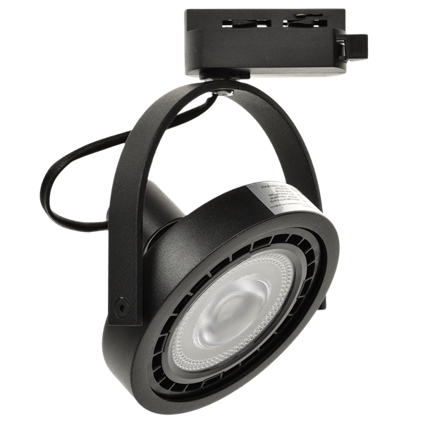 LUGAR BLACK track light 1xGU10 W Nowoczesnym stylu