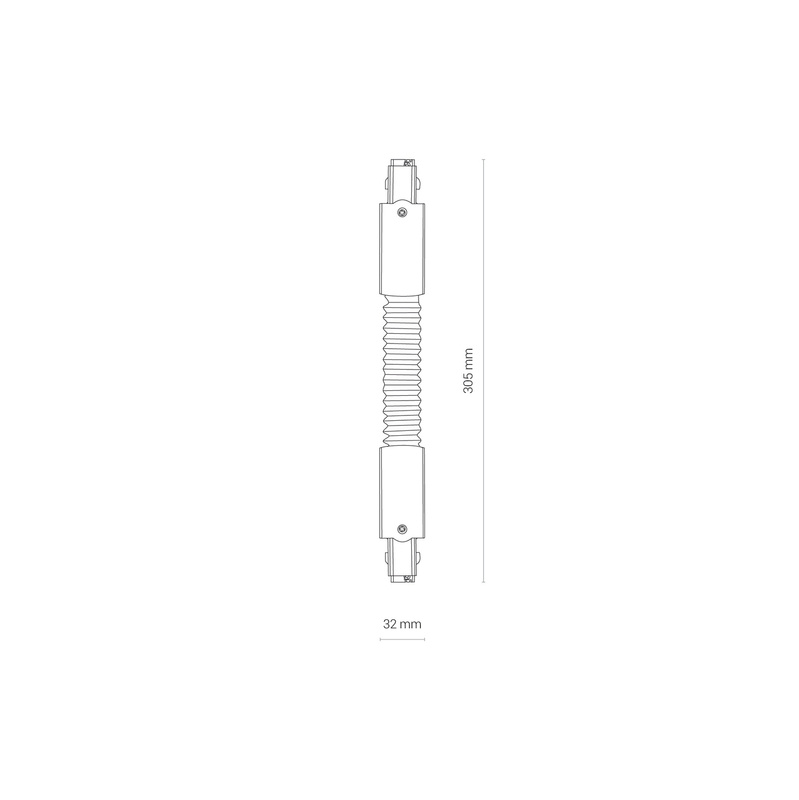 Łącznik CTLS POWER FLEX CONNECTOR BLACK 8700