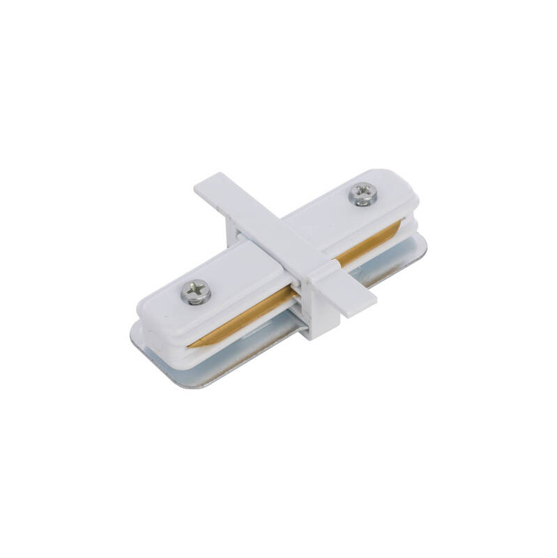 Łącznik PROFILE RECESSED straight connector white