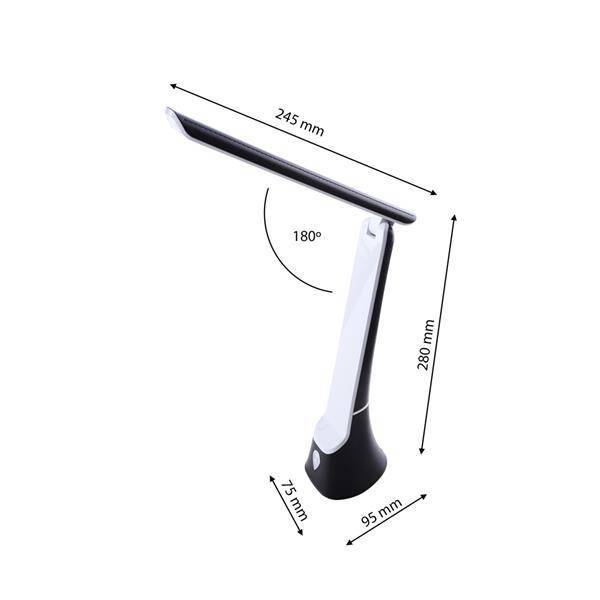 Lampa Biurkowa BLADE 5W LED Czarna ML4667