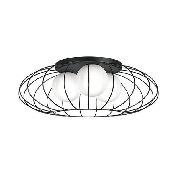 Lampa Sufitowa KRONOS BLACK 3xE27