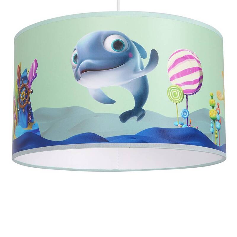 Lampa do pokoju dziecięcego  DELFINKA FINKA MiniMini 1xE27