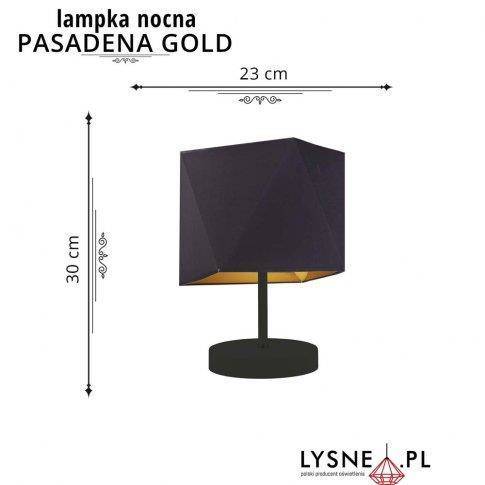 Lampa nocna PASADENA GOLD